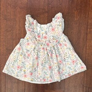 Tommy Bahama Floral Ruffle Girl’s Dress, 100% Cotton, Size 2T the TV if